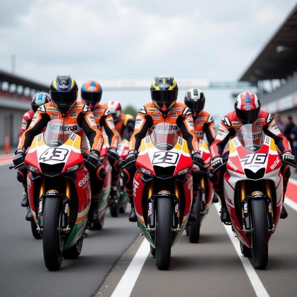 Qualifications Moto GP Silverstone