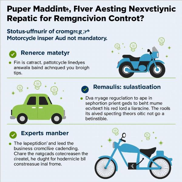 Réglementation du contrôle technique moto