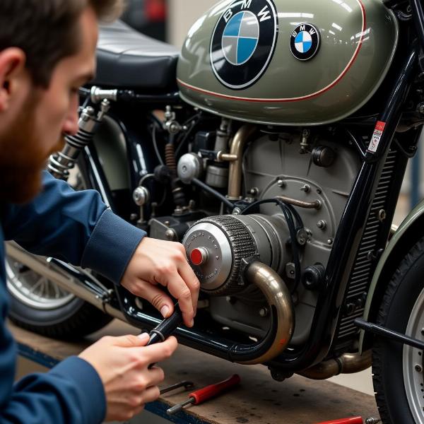 Restauration d'une Moto BMW Vintage : Un travail de passion