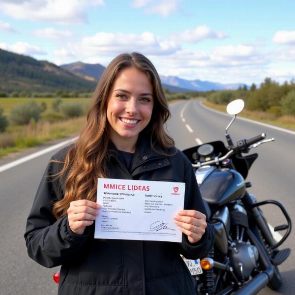 Réussite au permis moto, la route vous attend !