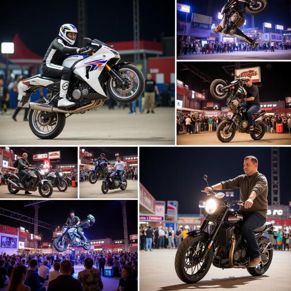 Animations et Spectacles au Salon de la Moto de Paris