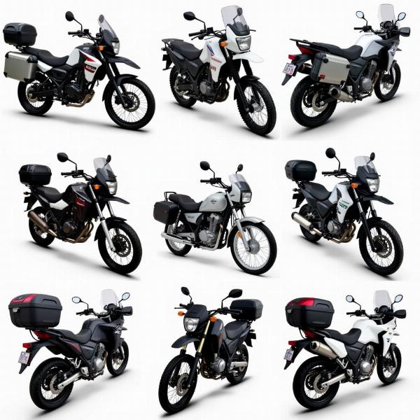 Valises et top case Shad Moto pour différents modèles de motos