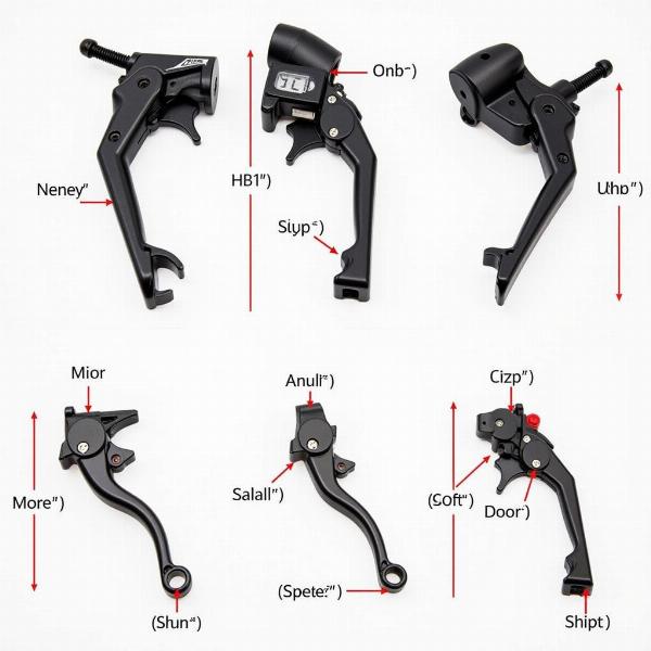 Différents types de shifters moto