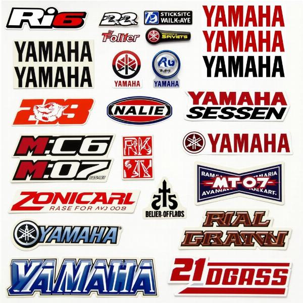 Stickers Moto Yamaha: Une variété de styles et de designs