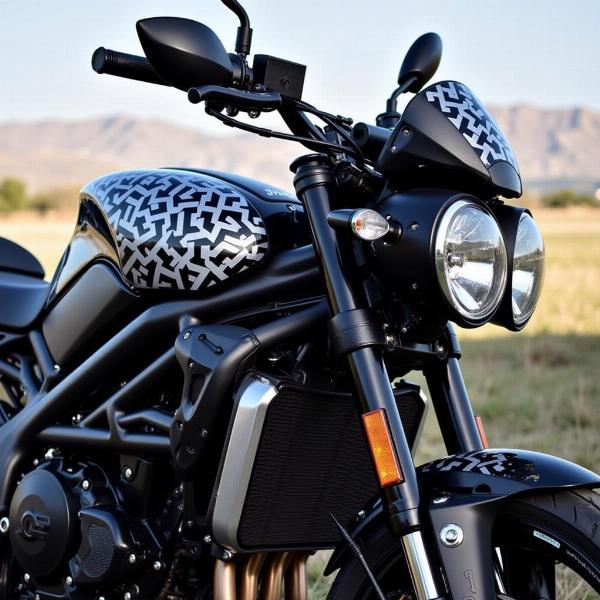 Stickers modernes pour Triumph Street Triple