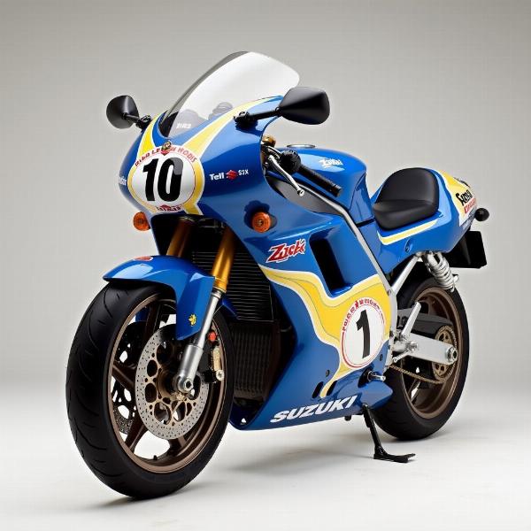 Suzuki Le Mans GSX-R750: Vue latérale