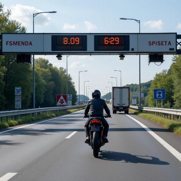 Tarif péage autoroute moto France