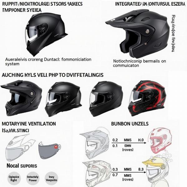 Technologies et innovations des casques moto