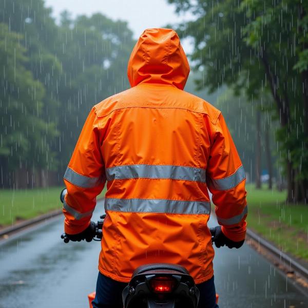 Combinaison moto pluie