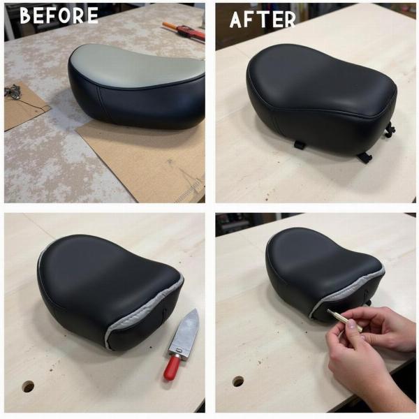 Tutoriel refaire selle moto