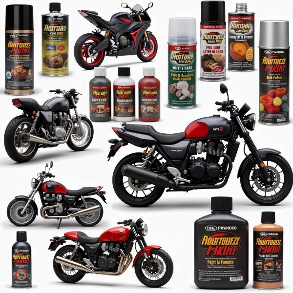 Types de peinture pour moto