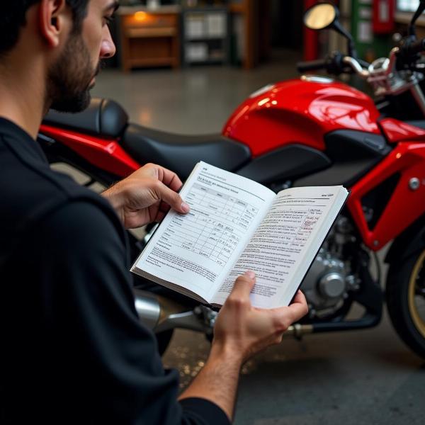 Vérifier historique moto occasion