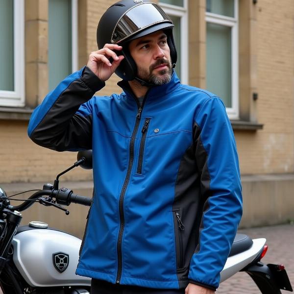 Veste moto Mac Adam blouson homme