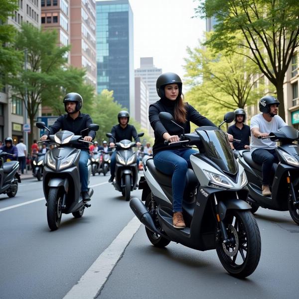 Yamaha Motos Électriques en Ville