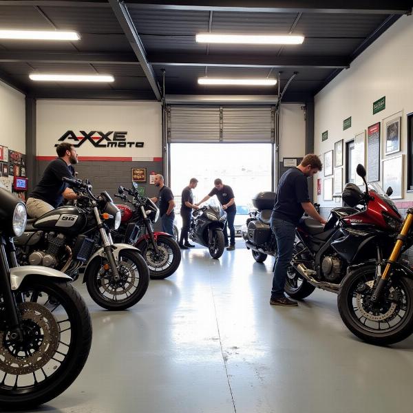 Atelier de réparation Axxe Moto Libourne