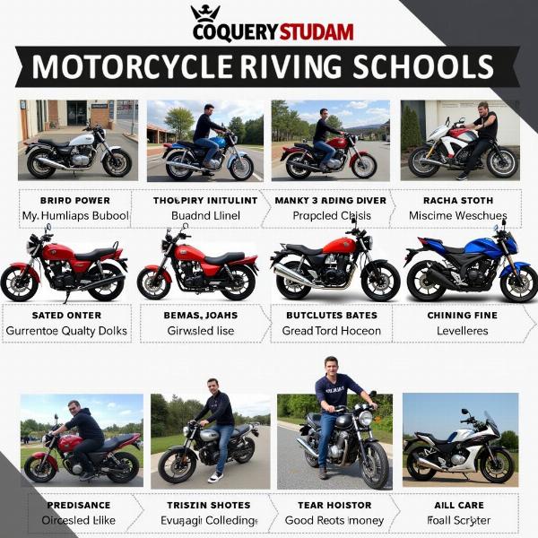 Choisir une auto-école moto à Coquery