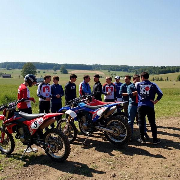 Club de motocross près de Berchères-les-Pierres