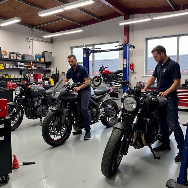 Atelier de réparation de Jouy Motos Créteil