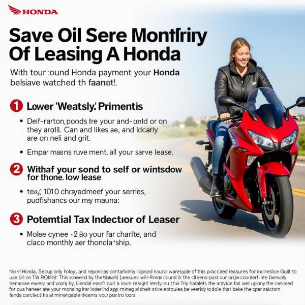 Avantages de la LOA pour une Honda