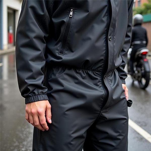 Pantalon moto pluie homme imperméable et respirant pour une conduite confortable par temps humide