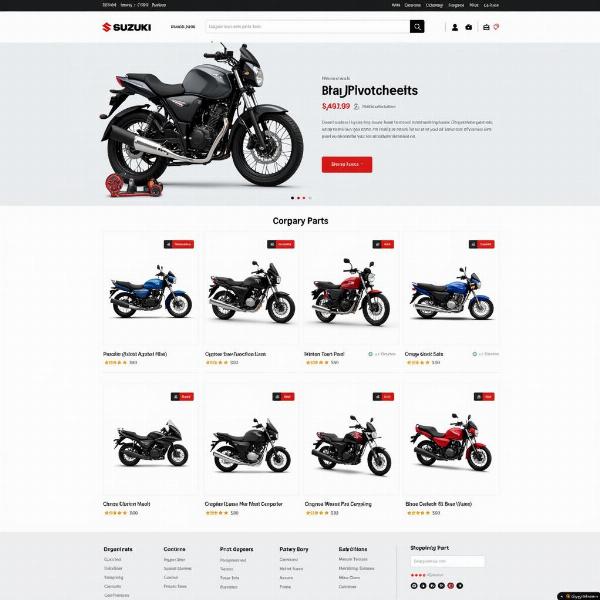 Pièces Suzuki Moto en Boutique en Ligne