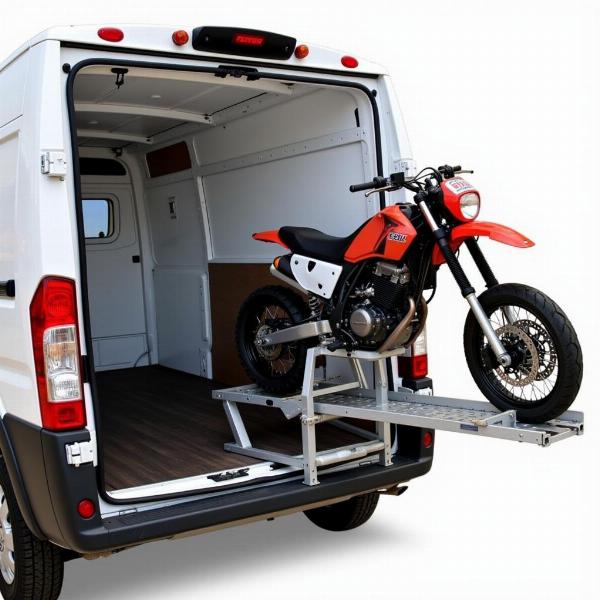 Porte-moto hayon pour Fiat Ducato