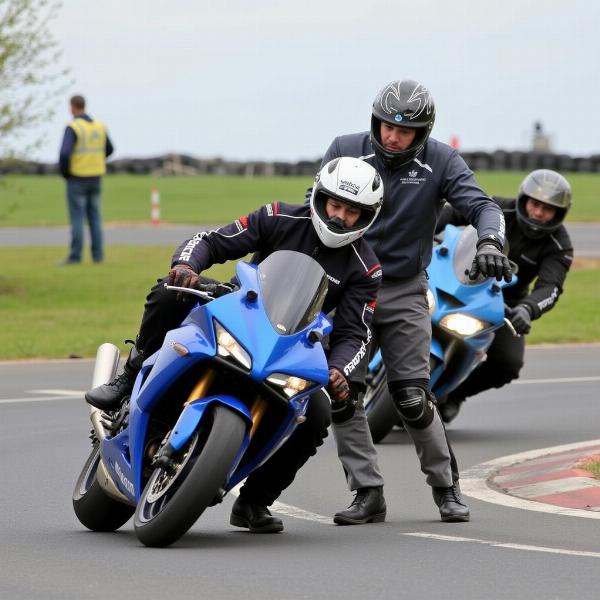 Préparation à l'examen du permis moto