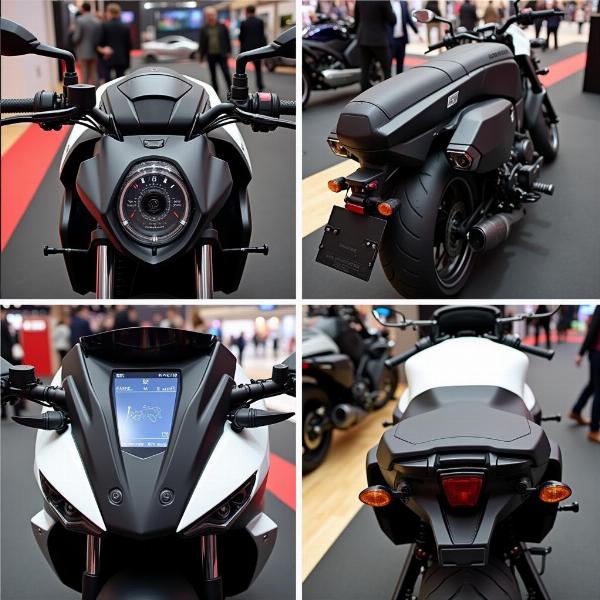 Motos électriques au Salon de la Moto de Paris