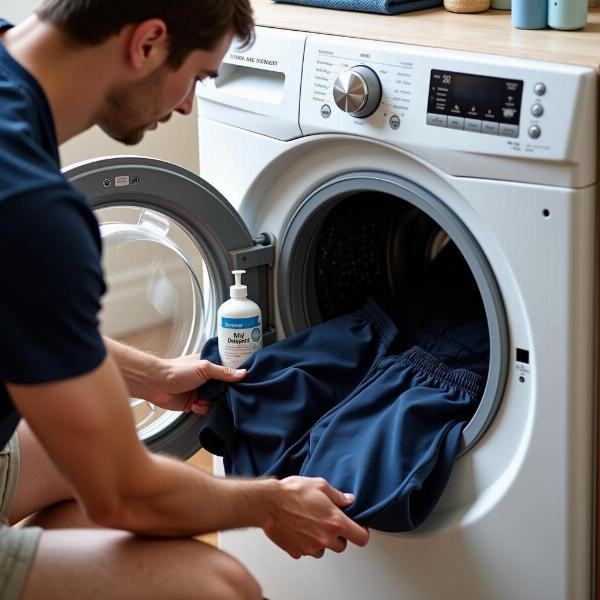 Entretien des sous-vêtements moto: lavage en machine à basse température