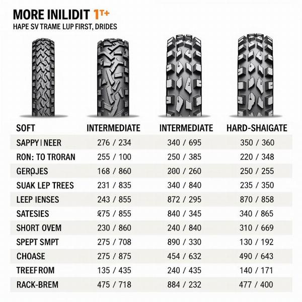 Types de pneus moto cross