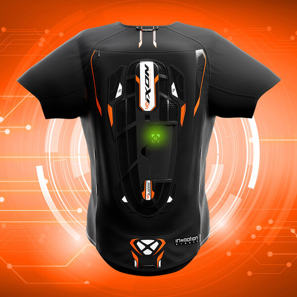Gilet airbag Ixon IX-AIRBAG U05 vu de derrière
