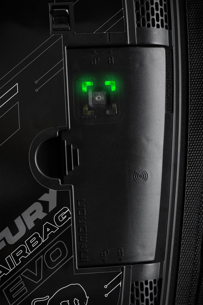 GIlet airbag moto Furygan Fury Airbag Evo détail boitier