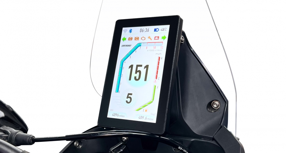 Rieju Aventura Rally 307R tableau de bord